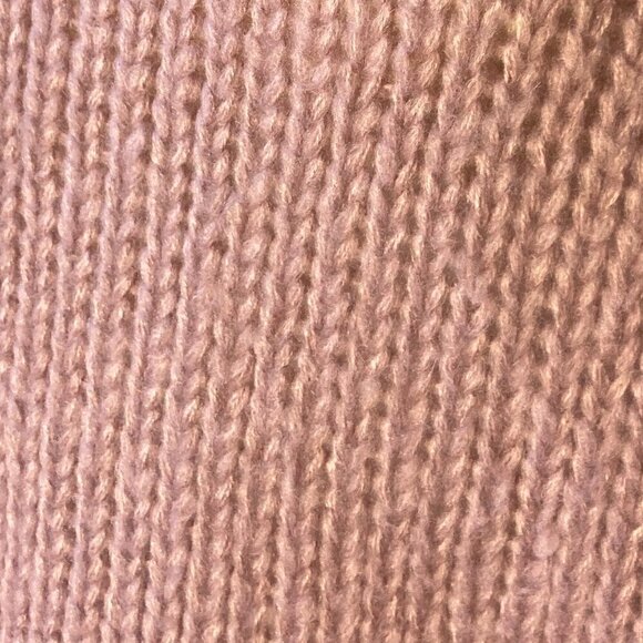 Mustard Seed SZ S Lilac soft slouchy boxy oversized cowl neck sweater - Picture 7 of 7